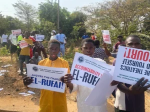 El Rufai protest 2