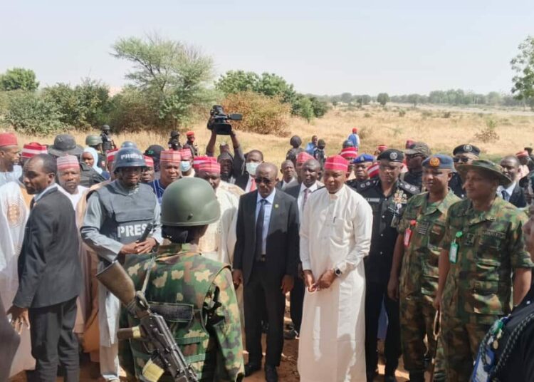 Kano Governor Visits Troubled Communities Over Bandit Attacks Governor Yusuf Visits 2 LGAs Over Bandit Attacks 750x536