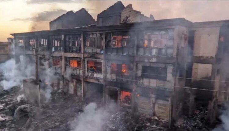 Shettima Announces N5bn Relief For Kano Market Fire Victims KANO FIRE MKT