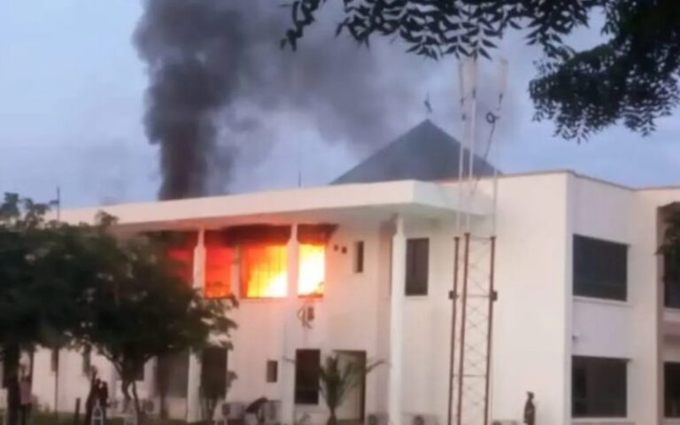 Katsina Fire At Gov Office