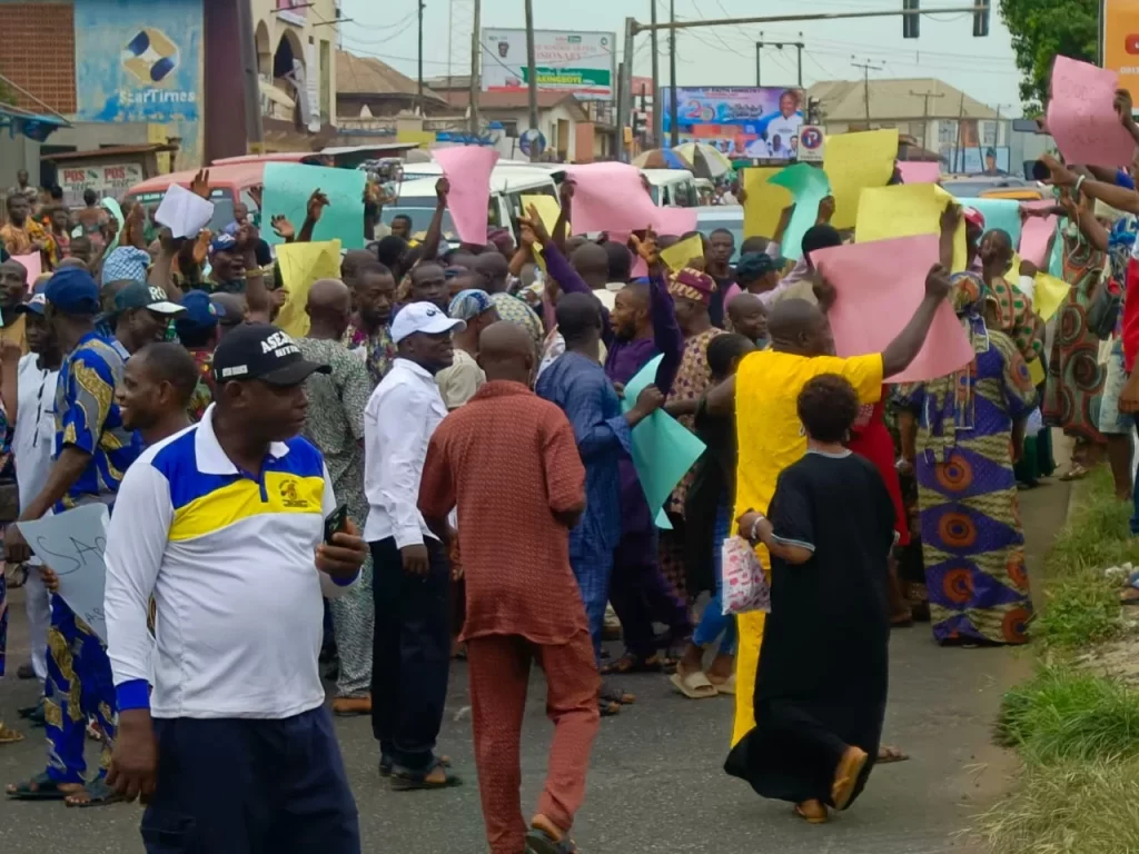 ONDO APC PROTESTERS