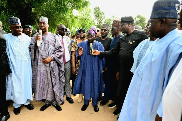 Tinubu Borno Visit