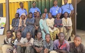 Kaduna Police Bust Child-Trafficking Syndicate, Rescue 17 Children th (3)